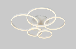 Aviano RAVELO 9055-508 taklampa med fem ljuspunkter, mattvit LED 70 W small 0