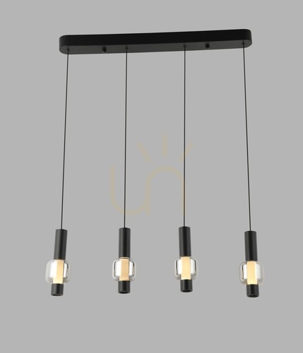 Kontrollera RONDA fyra raka pendellampor 7224-0410 Aviano