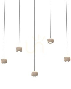 QUIBERON taklampa fem 7039-513 Aviano small 4