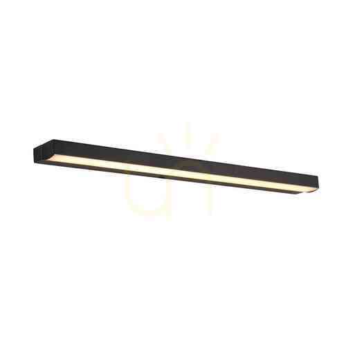 Kontrollera Vägglampa Max Light TRIO W0402D svart LED 58,5 cm IP44 3000K dimbar