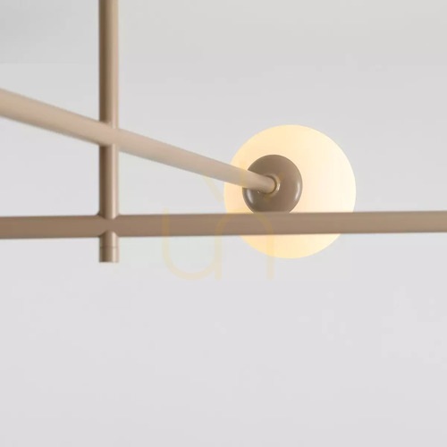 Kontrollera Aldex Pinne 4 beige taklampa, 4×E14, 1080PL_L17