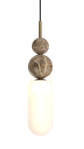 Kontrollera Pendant Light Max Light Nova Gold P0642