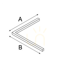 Set L LUNA-MAG magnetisk utanpåliggande belysning small 1