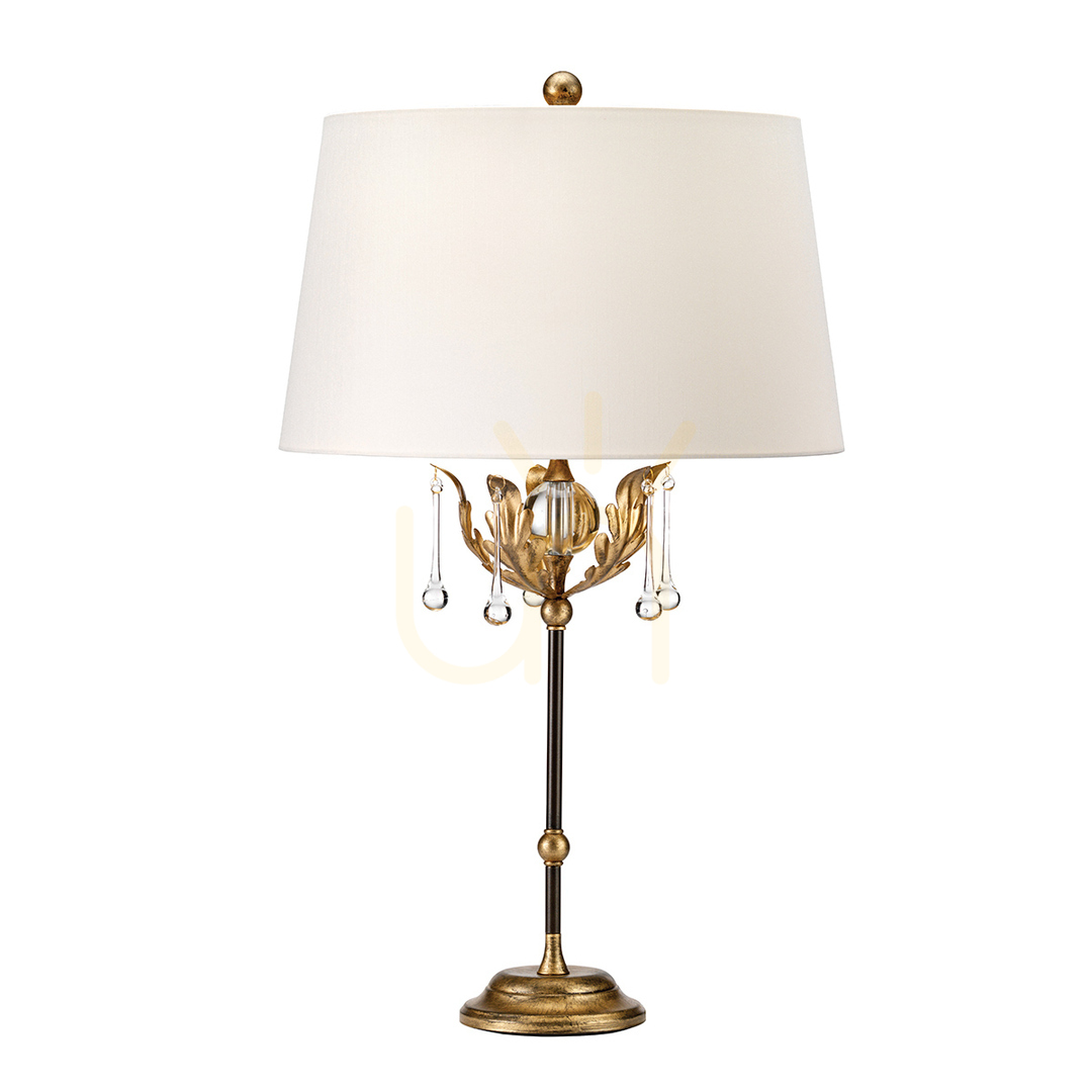 Kontrollera Amarilli bordslampa - 1 ljuskälla - Brons / Guld patina Elstead Amarilli bordslampa - 1 ljuskälla - Brons / Guld patina Elstead