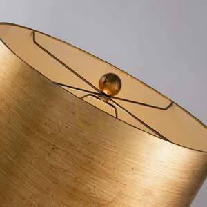 Elstead Flambeau Jackson bordslampa, antiksilver och guld, 1×E27 small 7