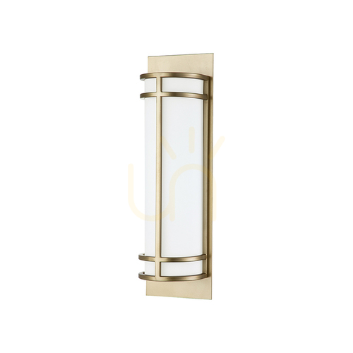 Kontrollera Elstead FUSION FE-FUSION2-PNBR vägglampa naturmässing 2 × E27 max. 60 W 43,2 cm