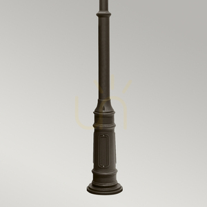 Elstead Galena FE-GALENA5-XL-SBL trädgårdslykta på stolpe 4 × E14 300 cm IP44 small 2