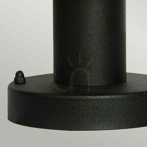 Helsingor PIR sensor piedestal lykta - 1 ljuskälla - Svart Elstead small 5