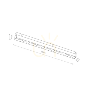 LVM FOCUS LED 15W strömskenelampa 11630 Nowodvorski small 5