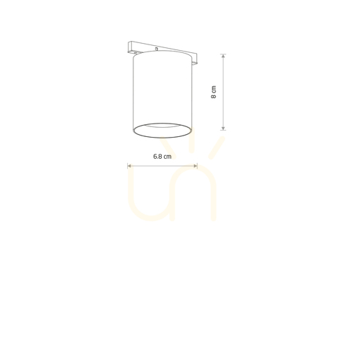 Kontrollera Reflektor för strömskenor NANO - LVM MUG LED 7W 11722 Nowodvorski