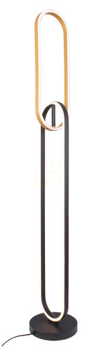 Kontrollera RAVON Golvlampa F241145502 Guld 2xLED.