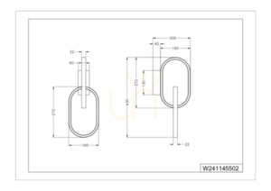 RAVON vägglampa W241145502 Guld 2xLED 1 RAVON vägglampa W241145502 Guld 2xLED small 1