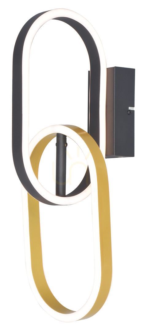 Kontrollera RAVON vägglampa W241145502 Guld 2xLED RAVON vägglampa W241145502 Guld 2xLED