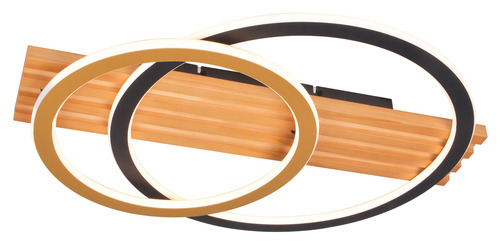 Kontrollera SERANA Plafond C230617002B Guld 1xLED