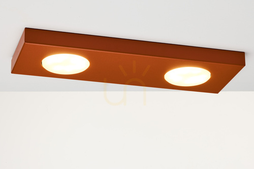 Kontrollera Plafond Sigma HERO 2 tegelröd 35 cm 2xGX53 41499