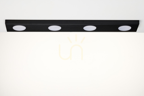 Kontrollera Plafond Sigma HERO svart 4xGX53 75 cm 12W 41503