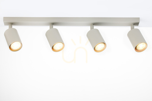 Kontrollera Plafond Sigma Zoom 4 gråbeige 60 cm GU10 SKU 41516