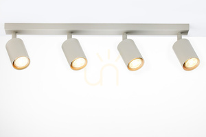 Plafond Sigma Zoom 4 gråbeige 60 cm GU10 SKU 41516 small 0