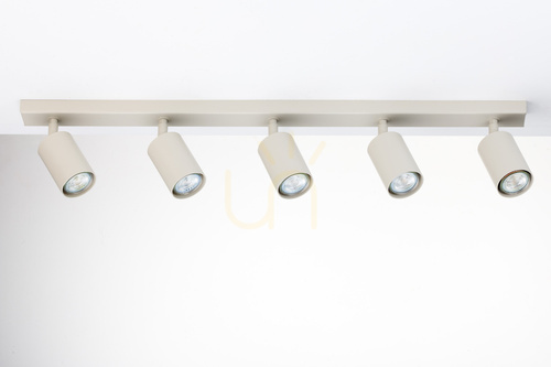 Kontrollera Plafond Sigma Zoom 5 gråbeige GU10 80 cm 41517