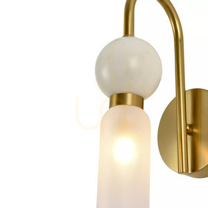 Vägglampa Bilo II 1xG9 guldmässing WL0110 small 2
