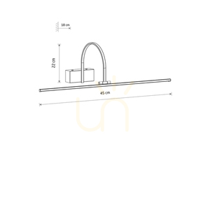 ARTLINE LED-vägglampa 11955 Nowodvorski small 7