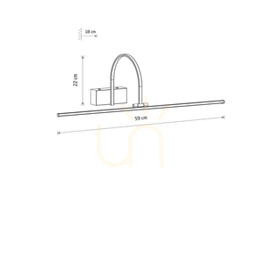 ARTLINE LED-vägglampa 11958 Nowodvorski small 8