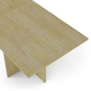 ASH Rektangulärt fällbart bord 140-200 cm, Ek Cremona Torro small 9