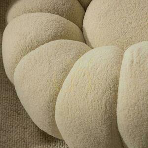 LOEL Beige Boucle Puff med vridbar bas small 5