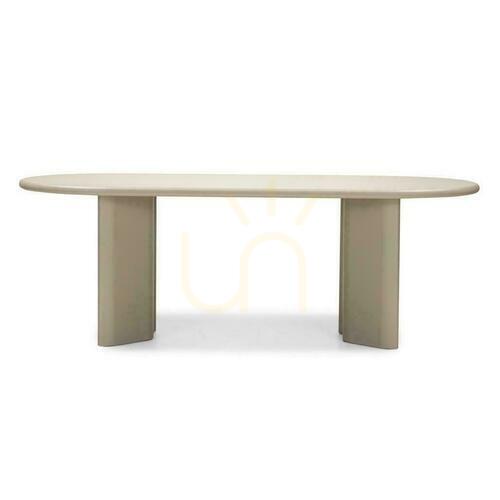 Kontrollera Matbord 220 cm LOREN Mörk Beige