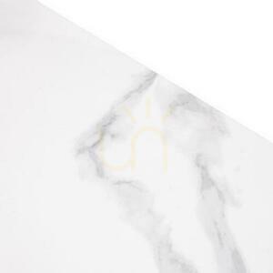 Soffbord 120 cm MARBELLA Lamellas, sintrad skiva med vit marmoreffekt small 4