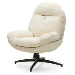 Snurrfåtölj med fotstöd MERANO Beige small 2