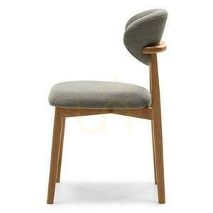 Set om 2 stoppade stolar MIA Dark Gray/Dark Walnut small 5