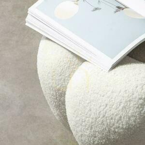 PERLE Vit Boucle sittpuff small 2