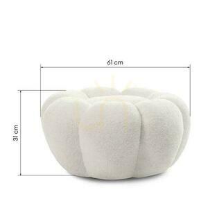 PERLE Vit Boucle sittpuff small 5