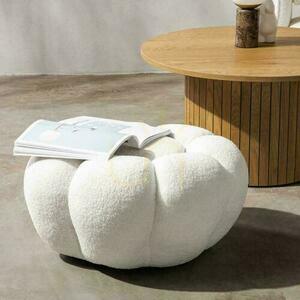 PERLE Vit Boucle sittpuff small 6