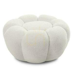 PERLE Vit Boucle sittpuff small 0