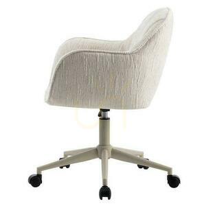 STEGO Snurrfåtölj Cream med beige ben small 1