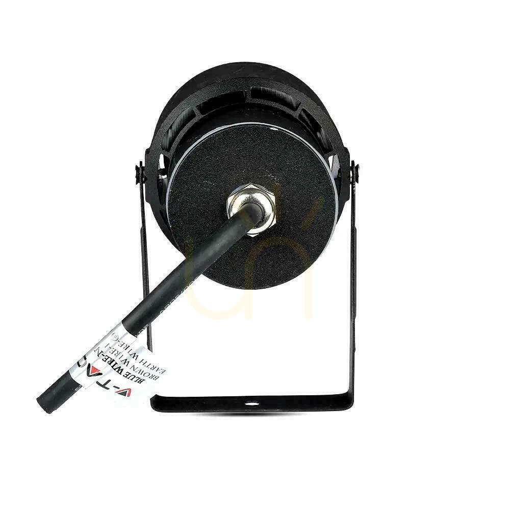 Förhandsvisning V-TAC 12W svart VT-857-B 3000K 880lm LED-driven markarmatur för trädgård V-TAC 12W svart VT-857-B 3000K 880lm LED-driven markarmatur för trädgård