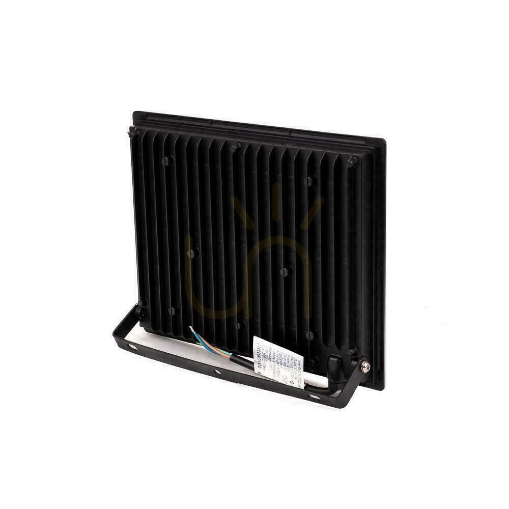 Förhandsvisning V-TAC 100W SMD F-klass svart VT-49104 4000K 8700lm LED-projektor. V-TAC 100W SMD F-klass svart VT-49104 4000K 8700lm LED-projektor.