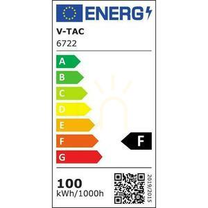 V-TAC 100W SMD F-klass svart VT-49104 4000K 8700lm LED-projektor. 5 V-TAC 100W SMD F-klass svart VT-49104 4000K 8700lm LED-projektor. small 5