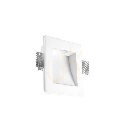 Kontrollera V-TAC GU10 gipsarmatur vägglampa fyrkantig 120x120 VT-11009 3 års garanti