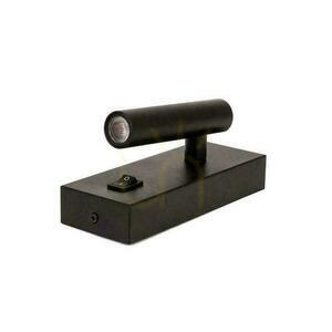 LED-armatur V-TAC 2W vägglampa hotell säng strömbrytare svart VT-402 4000K 150lm small 1