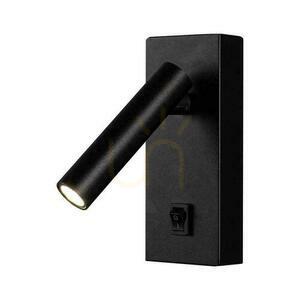 LED-armatur V-TAC 2W vägglampa hotell säng strömbrytare svart VT-402 4000K 150lm small 0