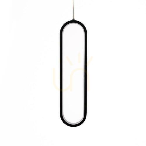 Kontrollera V-TAC 13W LED pendelarmatur svart VT-7829 4000K 1500lm