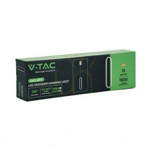 V-TAC 13W LED pendelarmatur svart VT-7829 3000K 1500lm small 2