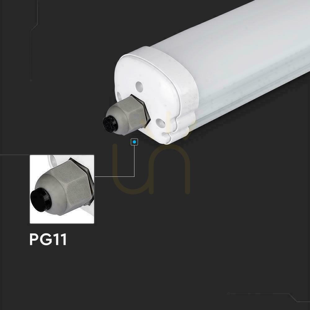 Visa V-TAC CREE CHIP G-series 120cm 36W 135Lm/W VT-1249 6500K 4820lm hermetisk LED-armatur 6 års garanti V-TAC CREE CHIP G-series 120cm 36W 135Lm/W VT-1249 6500K 4820lm hermetisk LED-armatur 6 års garanti
