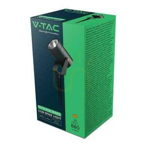 LED V-TAC 10W IP65 VT-80070 3000K 880lm driven markarmatur för trädgård 2 års garanti small 4