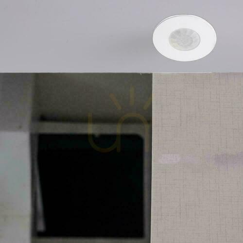 Kontrollera V-TAC VT-81042 24112 infälld PIR-närvarosensor, vit, 360° IP54