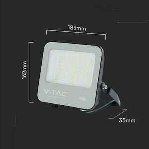 V-TAC CREE CHIP 50W LED-projektor 135lm/W svart hölje grått glas IP65 VT-4455 3000K 6750lm 6 års garanti small 4