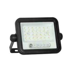 V-TAC 50W CCT sol LED-projektor fjärrkontroll automatisk timer IP65 svart VT-54W 700lm 3 års garanti small 2